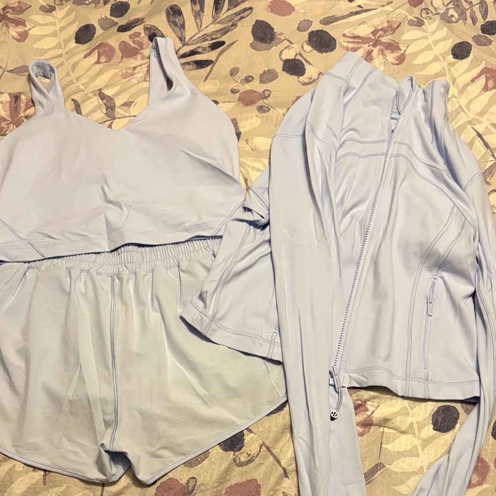 Lululemon 3 piece set Windmill Activewear Set